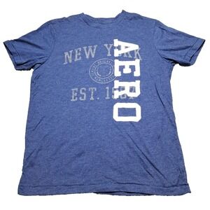 Aeropostale T-Shirt Adults Medium Short Sleeve Pullover Cotton Outdoors Mens